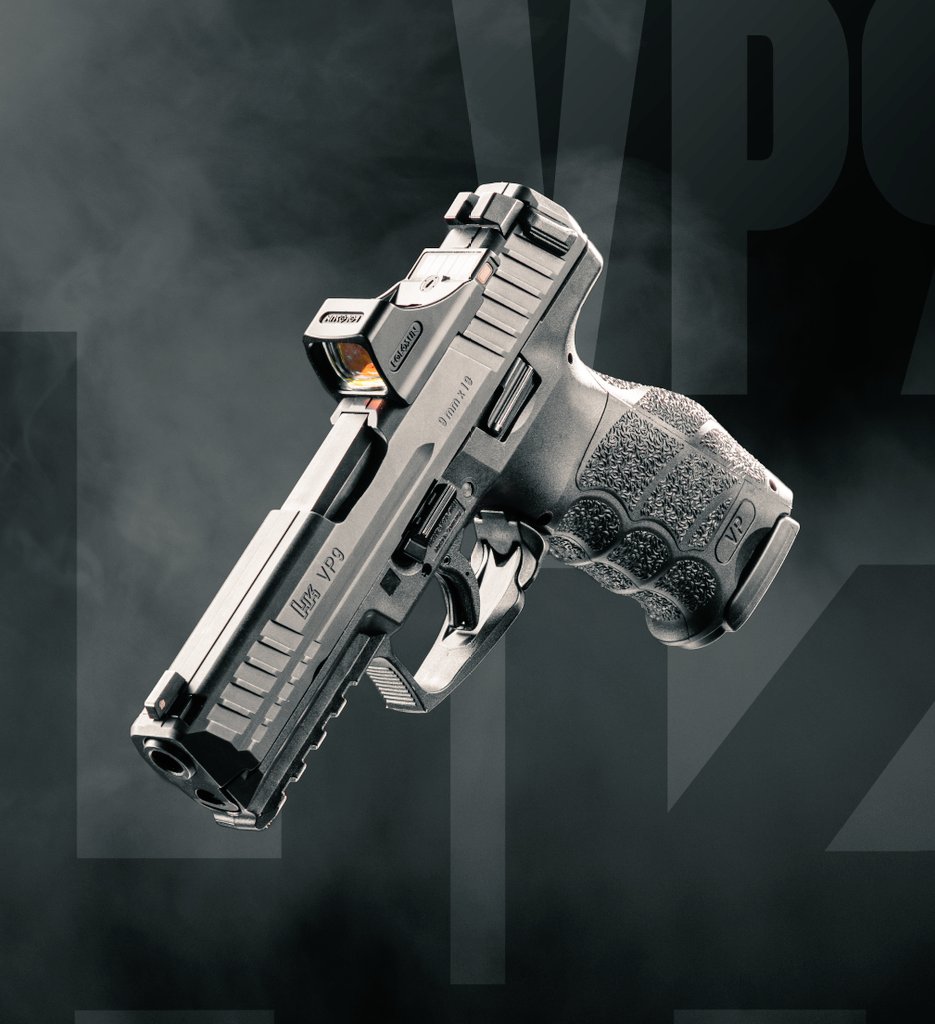 sohailahmedsa's tweet image. Heckler &amp;amp; Koch VP9.
The Heckler &amp;amp; Koch VP9 is a polymer-framed semi-automatic striker-fired handgun. The VP designation in the name refers to Volkspistole, which translates to "people's pistol". The 9 stands for the caliber designation of 9 mm.
#HK #VP9