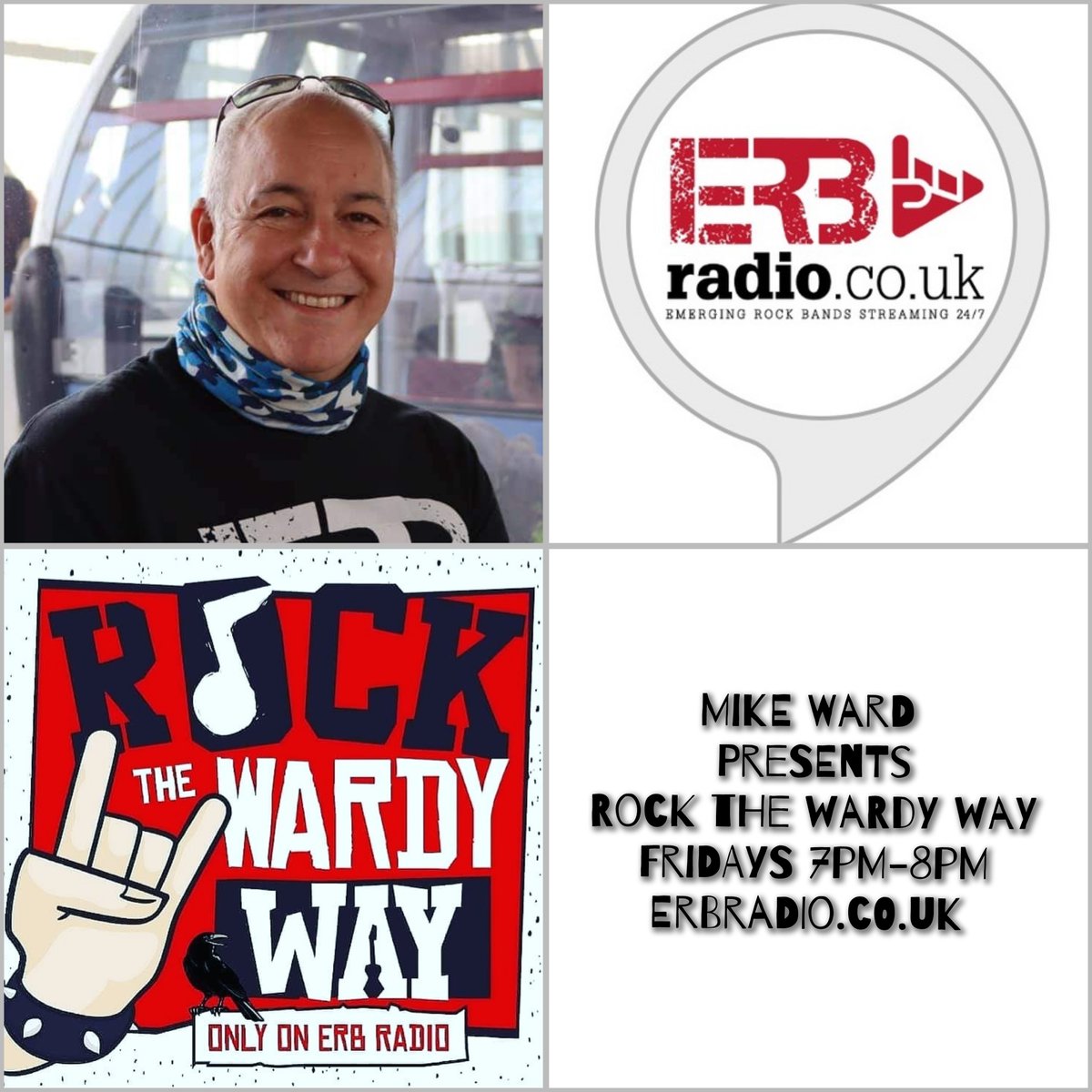 ERB Radio - This account has been archived (@erb_radio) on Twitter photo We have a massive Friday night lined up for you on <a href="/EmergingRock/">Emerging Rock Bands - Account has been archived</a> Bands Radio, kicking off at 7pm with Mike Ward's #RockTheWardyWay 🤘
Turn it up to 11 to hear <a href="/tortureddemonuk/">Tortured Demon</a> <a href="/AsDecemberFalls/">As December Falls</a> <a href="/WaylonAKC/">Waylon Reavis</a> <a href="/GlassHeartUK/">Glass Heart</a> @walkincoma <a href="/GinAnnieUK/">Gin Annie UK</a> <a href="/WhiteRavenDown/">White Raven Down</a> <a href="/thehotonetwo/">The Hot One Two</a>... We have a massive Friday night lined up for you on <a href="/EmergingRock/">Emerging Rock Bands - Account has been archived</a> Bands Radio, kicking off at 7pm with Mike Ward's #RockTheWardyWay 🤘
Turn it up to 11 to hear <a href="/tortureddemonuk/">Tortured Demon</a> <a href="/AsDecemberFalls/">As December Falls</a> <a href="/WaylonAKC/">Waylon Reavis</a> <a href="/GlassHeartUK/">Glass Heart</a> @walkincoma <a href="/GinAnnieUK/">Gin Annie UK</a> <a href="/WhiteRavenDown/">White Raven Down</a> <a href="/thehotonetwo/">The Hot One Two</a>...