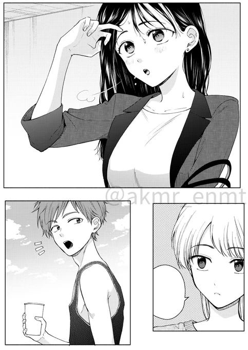 枠をとったほうがラクガキ捗るな～と思っただけの何の関連性もない3つだけど、こうして並んでるのをみると何かが始まりそうで面白い。 