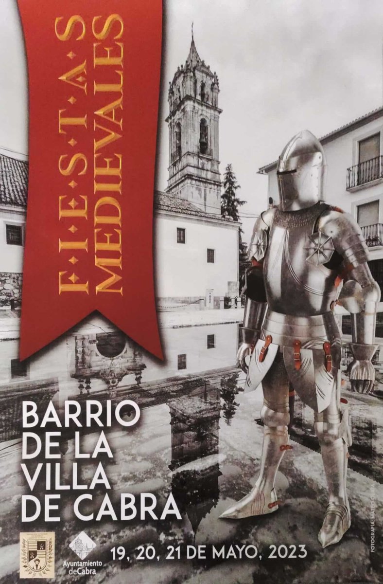 MercadosMedRed's tweet photo. Programación de las fiestas medievales ( Mercado medieval ) en #Cabra , #Córdoba
19 al 21 de Mayo 2023
👇👇👇
https://t.co/nur51PLwp1
#fiestamedieval #mercadomedieval #feriamedieval https://t.co/SZxD5utlKn