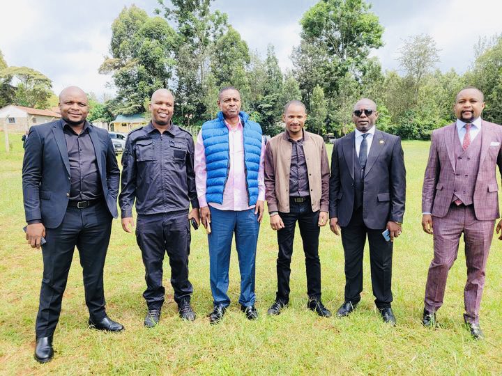 Today at Kandara,Murang’a County attending the burial of Former MP Hon.David Waweru Ng’ethe,Father to Dagoreti South MP Hon.KJ.

Philippians 1:21
For to me to live is Christ and to die is gain.