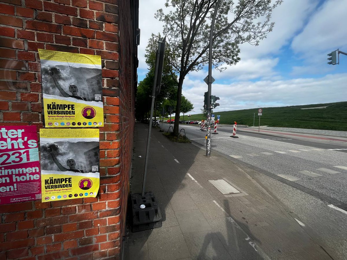 systemchange_hh's tweet image. An immer mehr Orten in der Stadt findet man unsere Plakate. Unsere Aufregung steigt und wir freuen uns auf einen tollen gemeinsamen Kongress mit euch!

Das Programm ist spannend und vielseitig, ihr findet es hier: systemchange-hamburg.org/programm/
