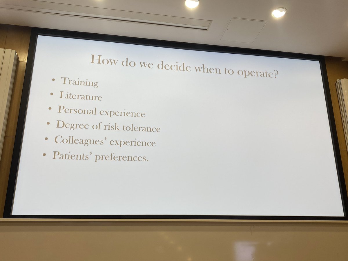 Keynote lecture from Henry Marsh - risk appetite influences for proceeding with surgery #NOUC23