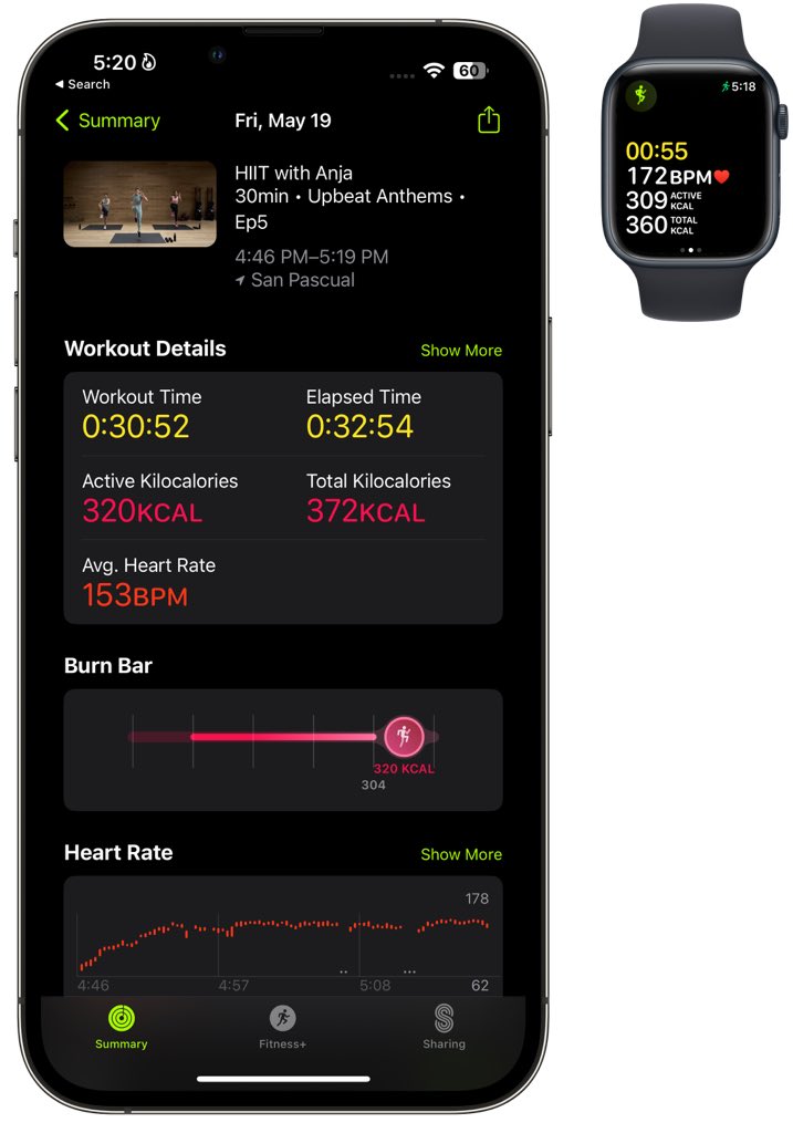 blackmambabel's tweet image. Max heart rate 178 
Chest heaviness precipitated by HIIT
Relieved by rest 😂 #hiit #holdat  #mambalife