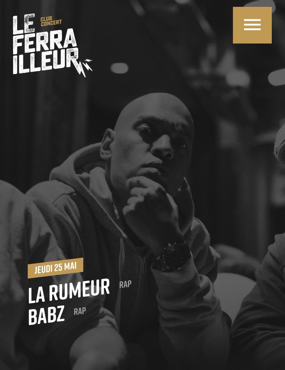 abrakadaBabz's tweet photo. C'est réel !
Grand kiff d'ouvrir pour un des groupes que je respecte le plus @LaRumeur 
Prenez vos places, on se voit dans une semaine au @LeFerrailleur https://t.co/klvMd6dyI2