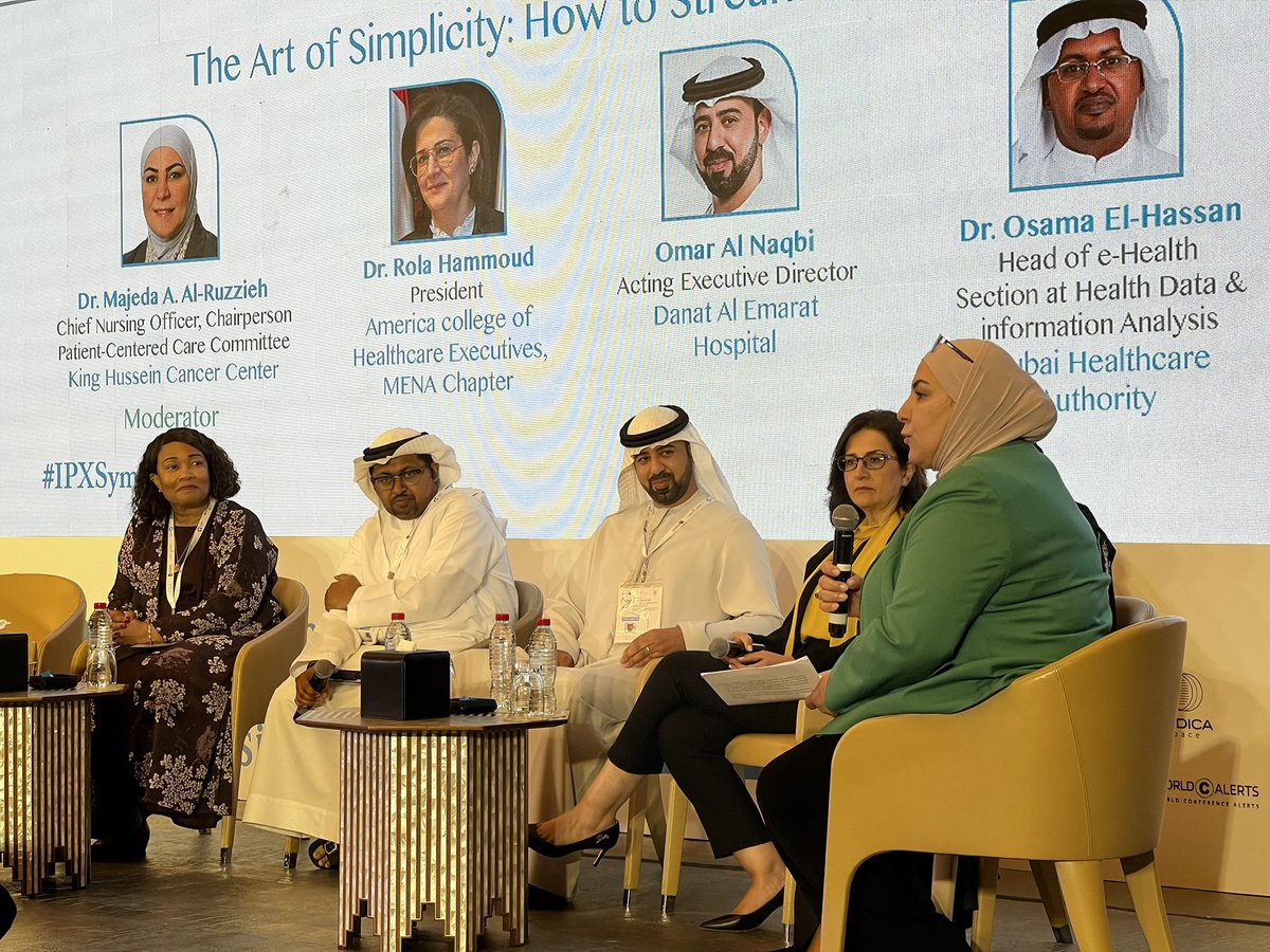 SSMCAbuDhabi's tweet photo. Stacey Terrell Jones, Chief Operating Officer at #SSMC joins the panel to discuss the increasing demand for a consumer-driven healthcare experience.
#ThePowerOfCare #MayoClinic #IPXsymposium https://t.co/TOwgOMzaDY