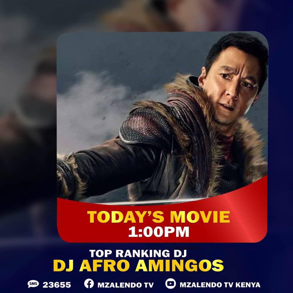 MzalendoTv's tweet photo. Today's Movie on #watchitagain - INTO THE BADLANDS 3, 4 with the #originaldjafro starting from 1 PM, exclusively on Mzalendo tv 🍿🍿
#DjAfro #staytuned #goodvibesonly #chilling #popcorn #blissfullife #March #actionmoviescenes https://t.co/rh6BbkN6Si