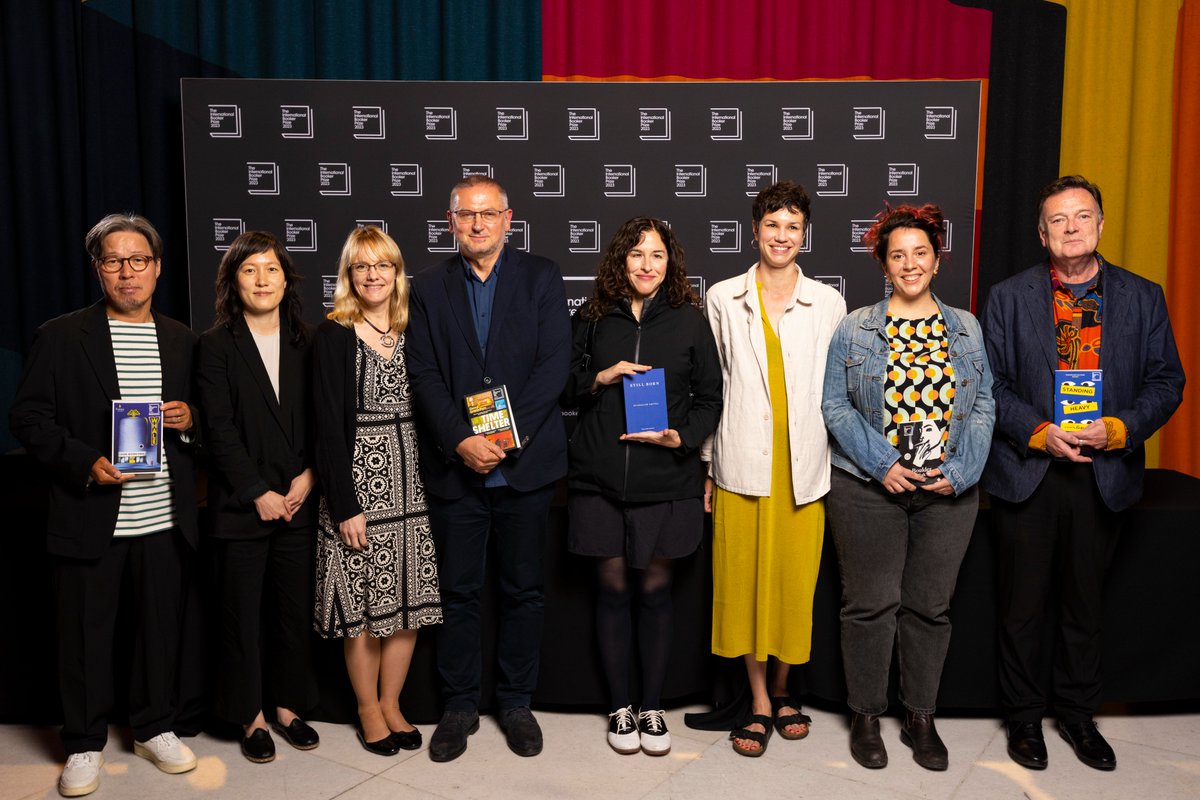 TheBookerPrizes's tweet photo. Great to see so many of the #InternationalBooker2023 shortlistees at @southbankcentre last night discussing their books. If you missed it, you can watch the livestream here https://t.co/gOpLY7dYXh https://t.co/4wAgBbPRue