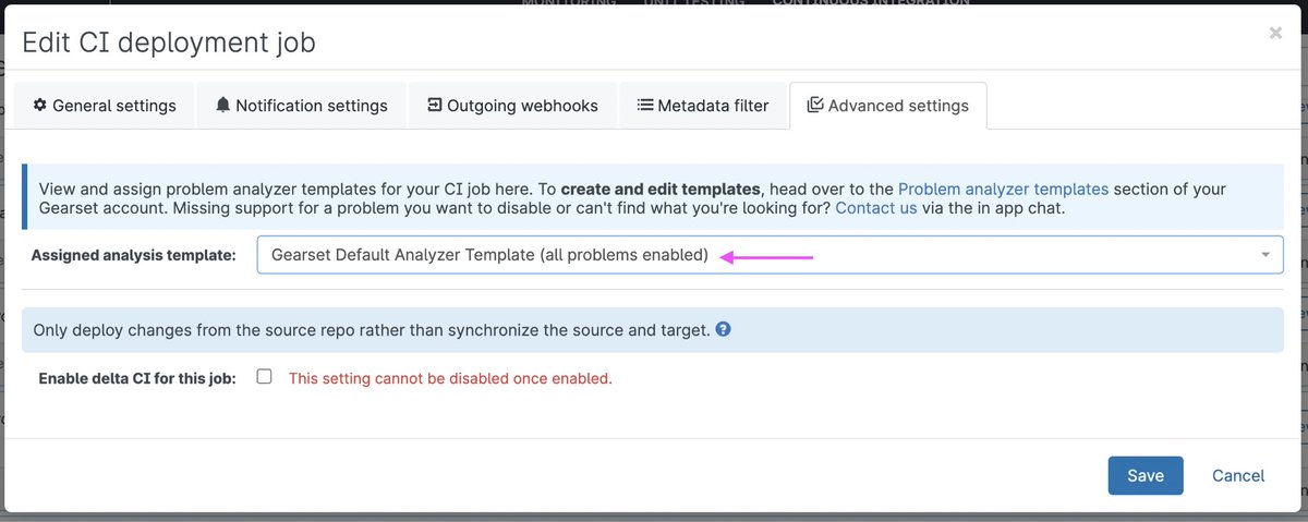 Ever pondered why your deployment day feels like a Monday on repeat? 😂 

Just had an 'aha' moment! ALL PROBLEMS ENABLED! That explains a lot… 

I might have to “disable some problems” using my own template.

(Sorry <a href="/GearsetHQ/">Gearset</a>  😉 - I love deployment pipelines!)