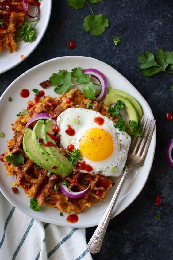 WayfarerBPastry's tweet photo. Keep breakfast interesting with our Savory Sweet Potato Bacon Waffles! https://t.co/Fi5yhNMCsS