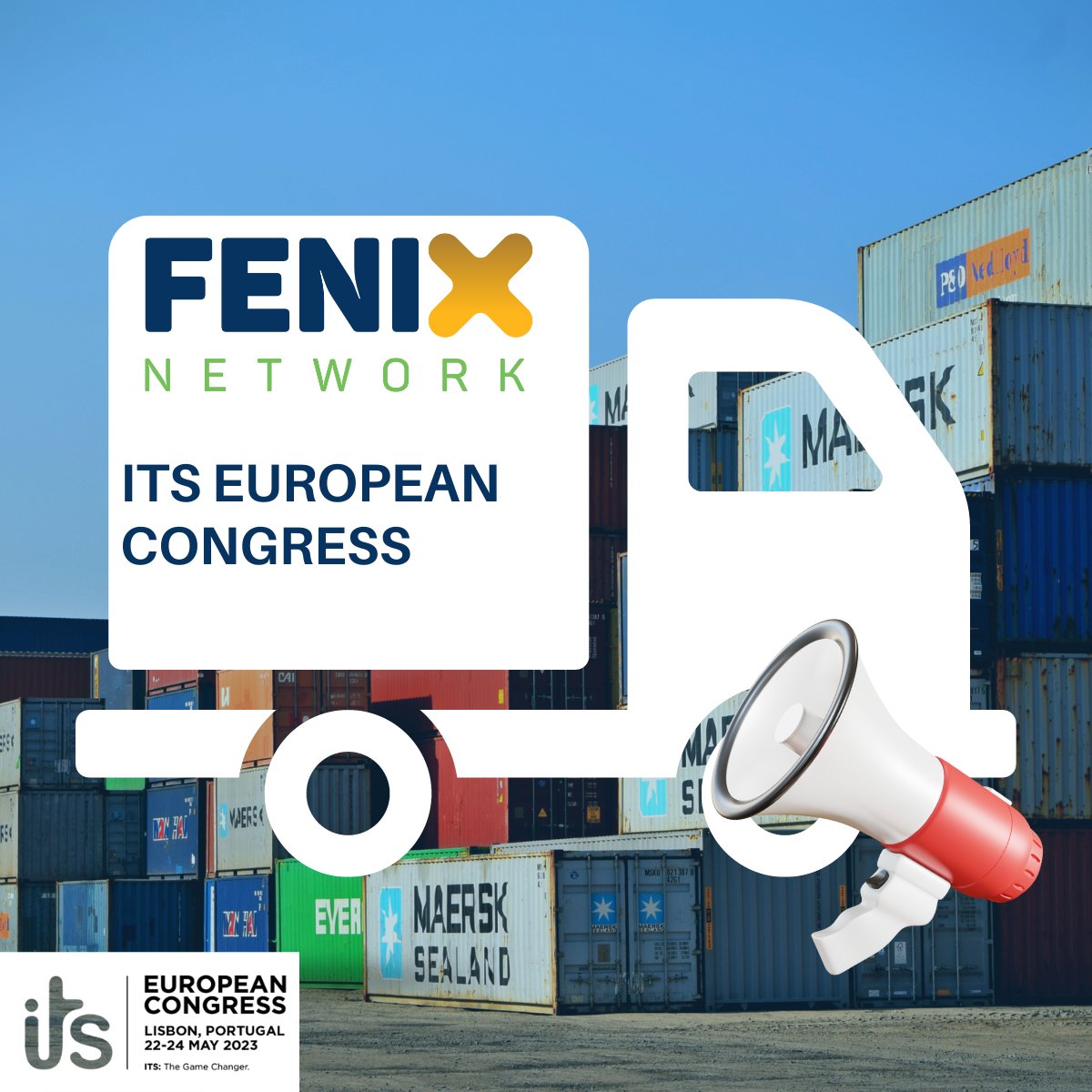 🔜The ITS European Congress is behind the corner!

Come join #FENIXnetwork in Lisbon. 

The project will be present in many sessions: check them out on our website lnkd.in/e-mM3X9Y

Read the Congress full programme itseuropeancongress.com/programme-dail…

#ITSLisbon2023 #TalkingITS #CEF