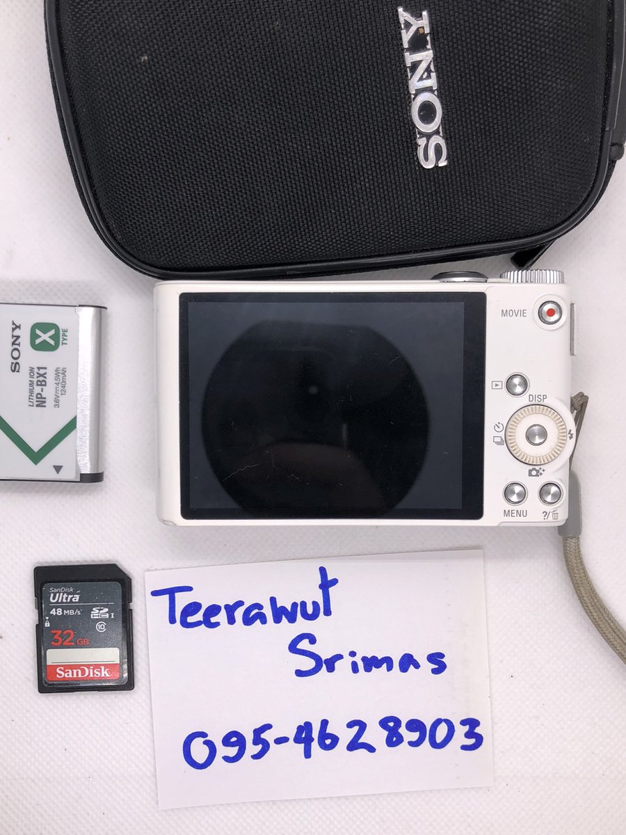myycameraa's tweet photo. Sony Cyber-shot DSC-WX300 สเปคเทพ ซูมx20 ชาร์จ USB
🏷️ ราคา 2500 บาท
📦ของที่ได้รับ กล้อง+แบต+เม็มโมรี่ 32 GB+กระเป๋าใส่กล้อง
❌ตำหนิเปลี่ยนโหมดยาก

#กล้องดิจิตอล #กล้องดิจิตอลเก่า #กล้องด���จิตอลมือสอง #กล้องมือสองราคาถูก #กล้องดิจิตอล90 #กล้องโพลารอยด์ #กล้องฟิล์ม #กล้องมือสอง https://t.co/XSP0k9JuNT