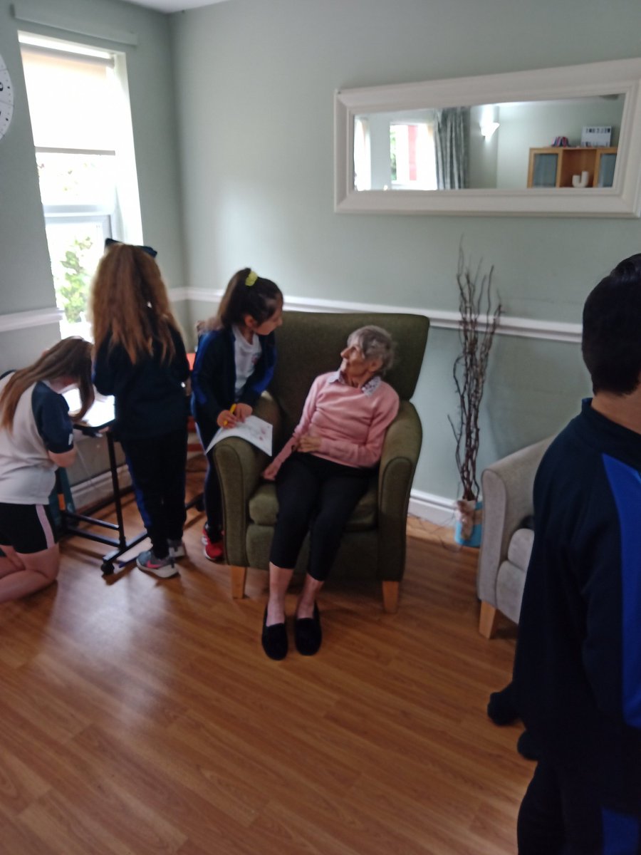 MrKSGC's tweet photo. What an absolute privilege it was to spend time this morning with the residents of Hillcrest. The children have made some form friendships! @MrGSGC #SGCWOW https://t.co/sKnM2JkYkr