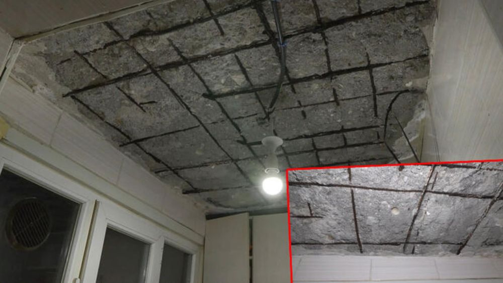 Balat'ta tavan betonu döküldü, midye kabukları ortaya çıktı

haber.sol.org.tr/haber/balatta-…