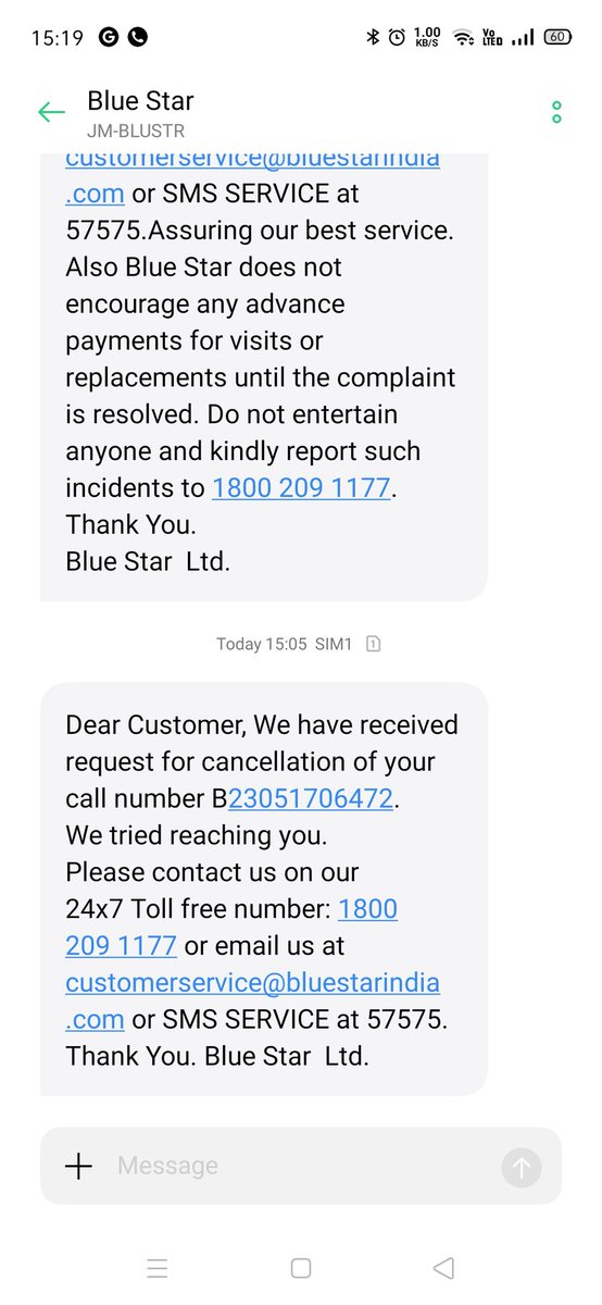 @Flipkart you have any personal problem with me?
Now you once more doing same thing again again and again.
I just wnt to know how did they tried i have given you three number after you are saying this.

If you really tried to call me please show me because their is no call from u