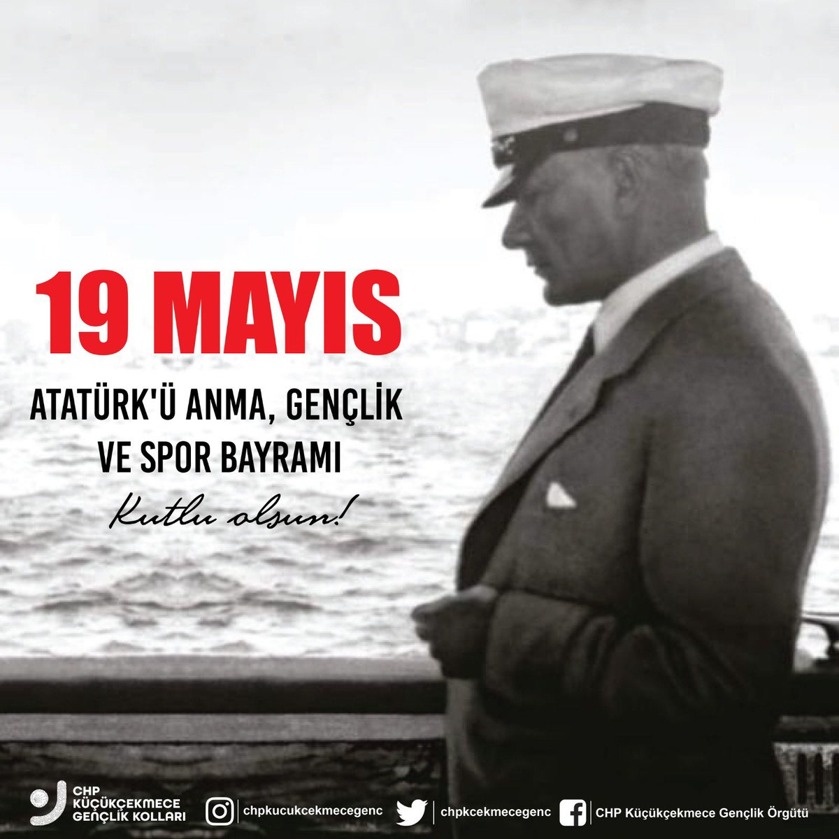 Ey Türk Gençliği! Birinci vazifen Türk istiklâlini, Türk Cumhuriyeti’ni, ilelebet muhafaza ve müdafaa etmektir.

19 Mayıs Atatürk’ü Anma Gençlik ve Spor Bayramınız kutlu olsun.

#MustafaKemalAtatürk
#SaygıveÖzlemle