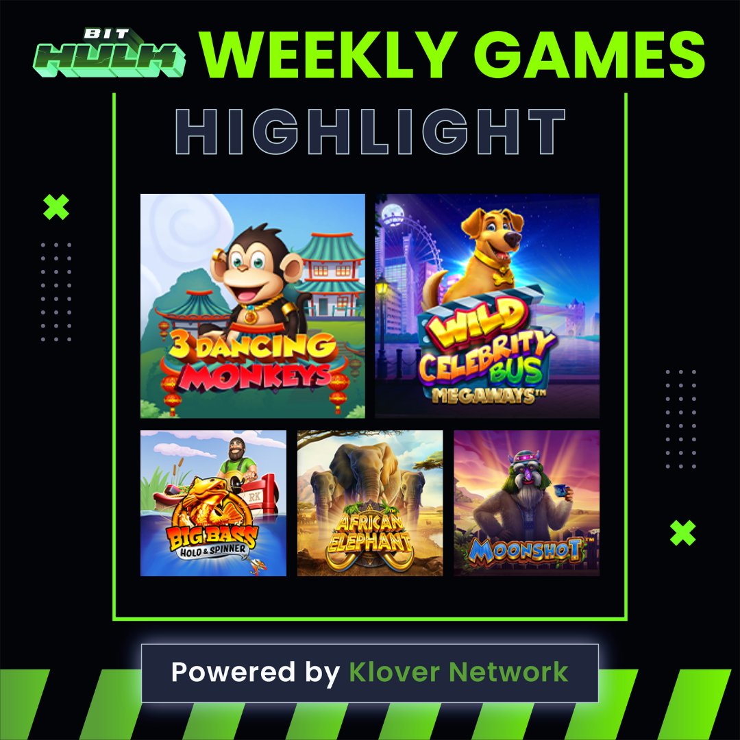 💚 ✨Get ready for a new game with incredible jackpot opportunities and support for various tokens like BUSD, BNB, BTC, MATIC, ARB, USDT, and ETH. 

📌Join bithulk.com now and elevate your gambling experience to new heights!