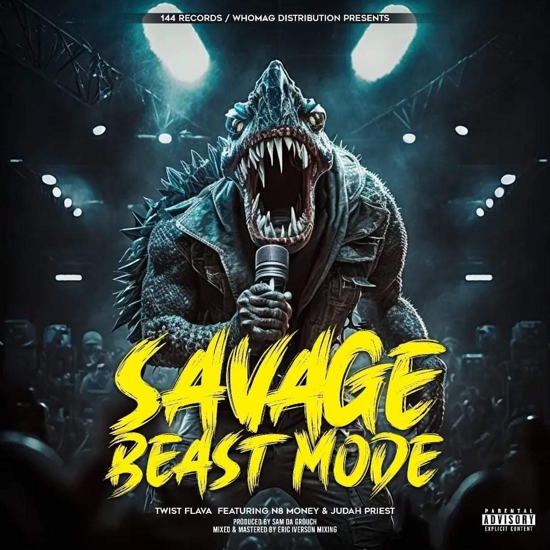 TWistFLAVA_YO's tweet photo. #144records Submitted & gearing up for release!!!! Unleash the Beast!!!!! Starring @TWistFLAVA_YO , N8Money, & @IamJudahPriest . Vibes by @samdagrouch . Directed by Eric Iverson . Output #144Records @whomag https://t.co/w0InYTNeYW