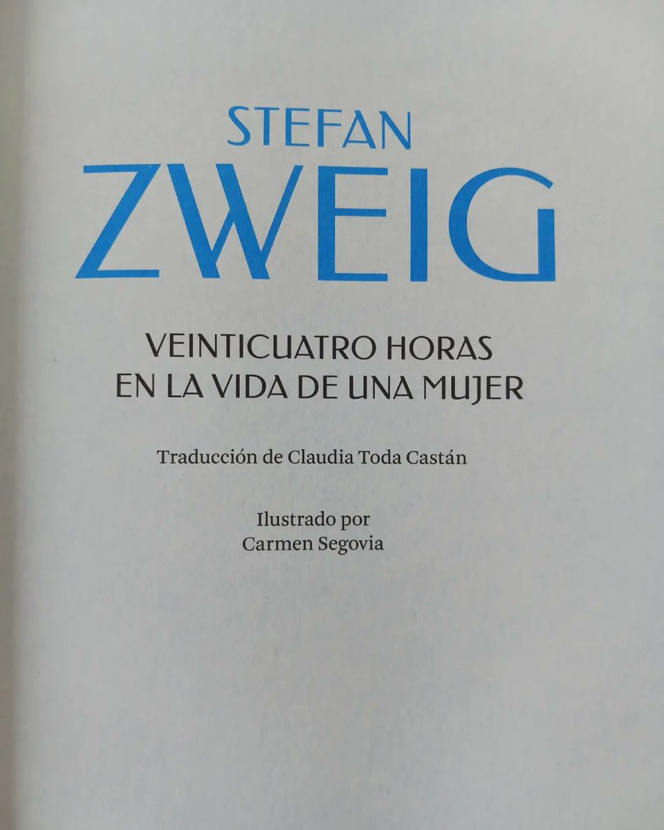 ClauToda's tweet photo. Cuando el archivo .doc que envías se convierte en esta preciosidad...
✨️🌈🦄🌈✨️
#StefanZweig
#24HorasEnLaVidaDeUnaMujer
#AlmaEditorial
#LiteraturaAustriaca
#QuiénTraduce
#TranslatorsOnTheCover https://t.co/DeQoDtpYbc