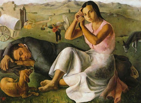 ¡MADRID! ❤️
Para una exposición en el <a href="/MuseoThyssen/">Museo Thyssen</a> buscamos este cuadro de mi tía abuela ROSARIO DE VELASCO (1904-1991), gran artista de los 30, hoy olvidada, subastado en la sala Fernando Durán de Madrid en abril de 1999.
Un RT para ayudarnos a encontrarlo. Gracias.