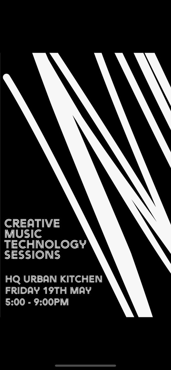 We’re busy preparing for the Creative Music Technology Degree Show at HQ Urban Kitchen later today.  We’ve got a DJ, performances and a range of student work on display.  

You’re all invited, it would be great to see you there!

Compose | Create | Collaborate