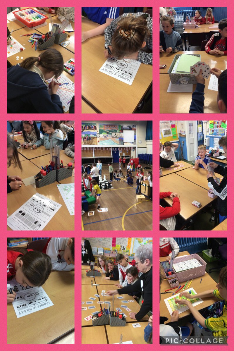 astley_primary4's tweet image. Our maths ACE focus day so far... #mathsisACE #opportunity #snakesandladders #numberoftheday #giantgames #cardgames @Astley_Primary