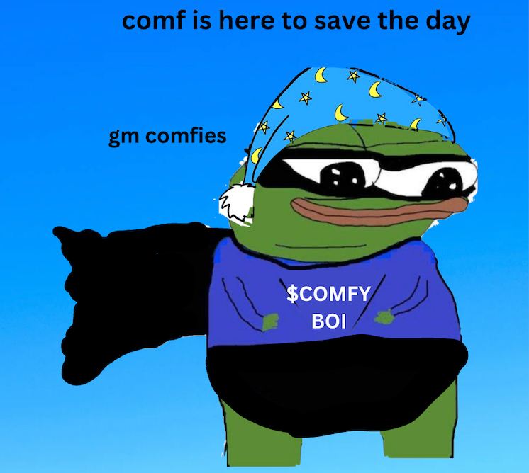 Gm gm, are you felling $COMFY today?