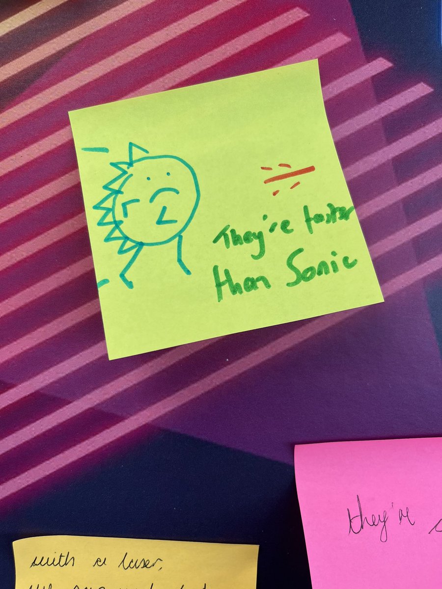 CLF_STFC's tweet image. Happy Friday! What’s your favourite thing about #lasers? ✨😍

(Here are some of the answers from staff and visiting schoolchildren yesterday)💥