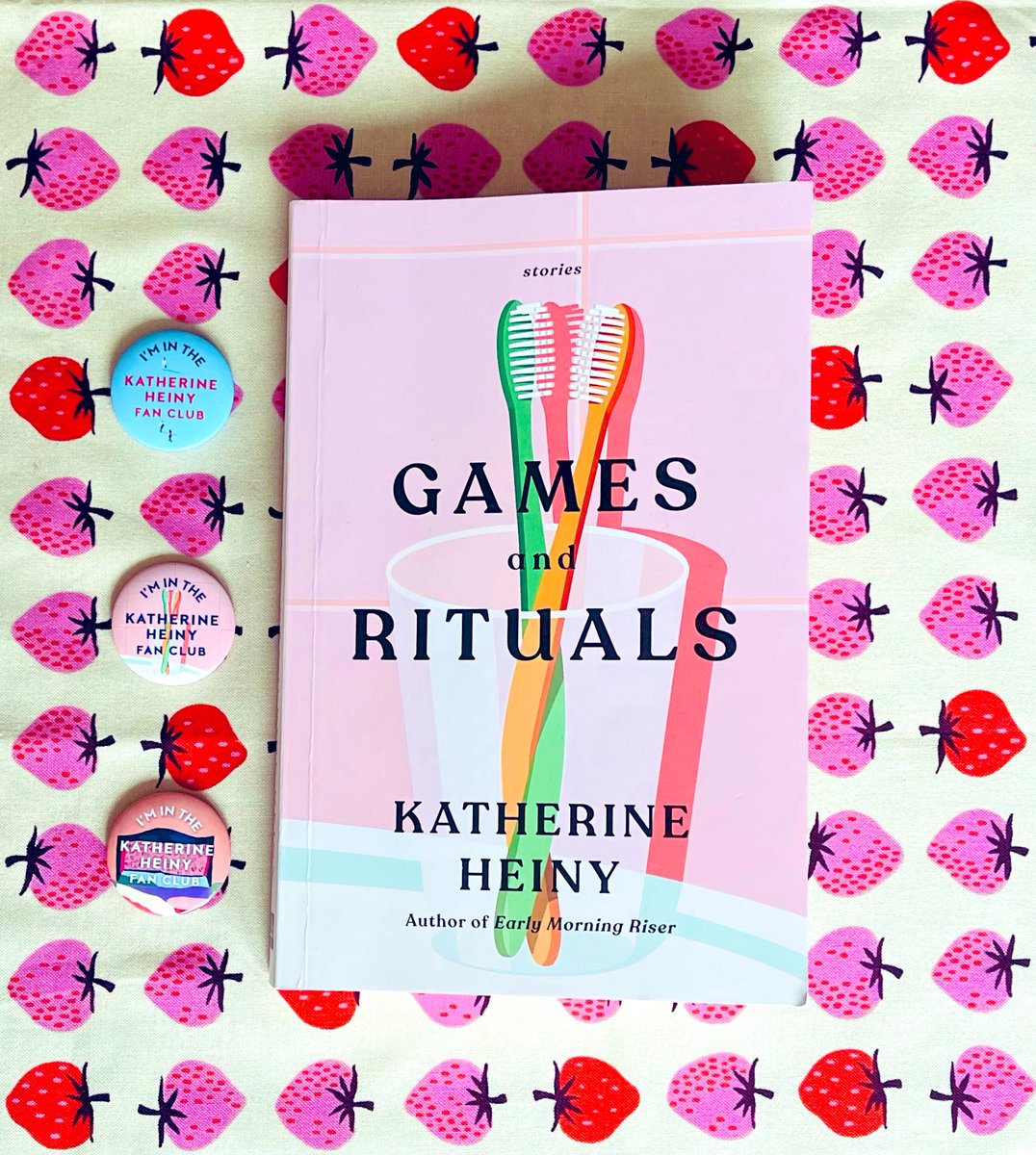 Our week with the fabulous @katherine_heiny as our guest is at an end!

Thanks to @4thEstateBooks we have three finished copies to Giveaway, with three sets of badges! 

To enter:

📚 Follow us, like and RT

📚 Comment #twofondofbooks

📚 UK only

📚 Winners chosen 22nd May 5pm
