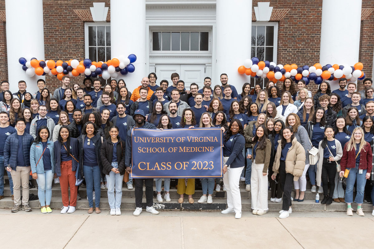 We’re excited to have 162 MD degrees conferred in 2022-23! The School of Medicine Class of 2023 is a talented and diverse group, 52% female and 16.4% underrepresented in medicine. Congratulations to all, and best wishes! <a href="/uvahealthnews/">UVA Health</a> #2023SOMGraduation #UVAFinalExercises