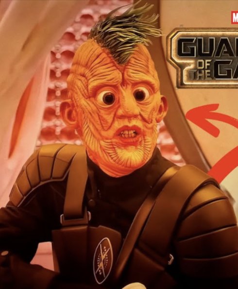 scotty_rob99's tweet photo. @JamesGunn @karengillan @zoesaldana @Guardians Everyone was perfect. Especially Rocket and Gamora. Thank you for not choosing the easy way out of folding back onto Quill and Gamoras relationship. What we got instead was 10x more impactful. 
Tho if I had to pick my fav? Carrot guy had me in stitches. So I'm gonna say him. https://t.co/w1tRxqZ4ld