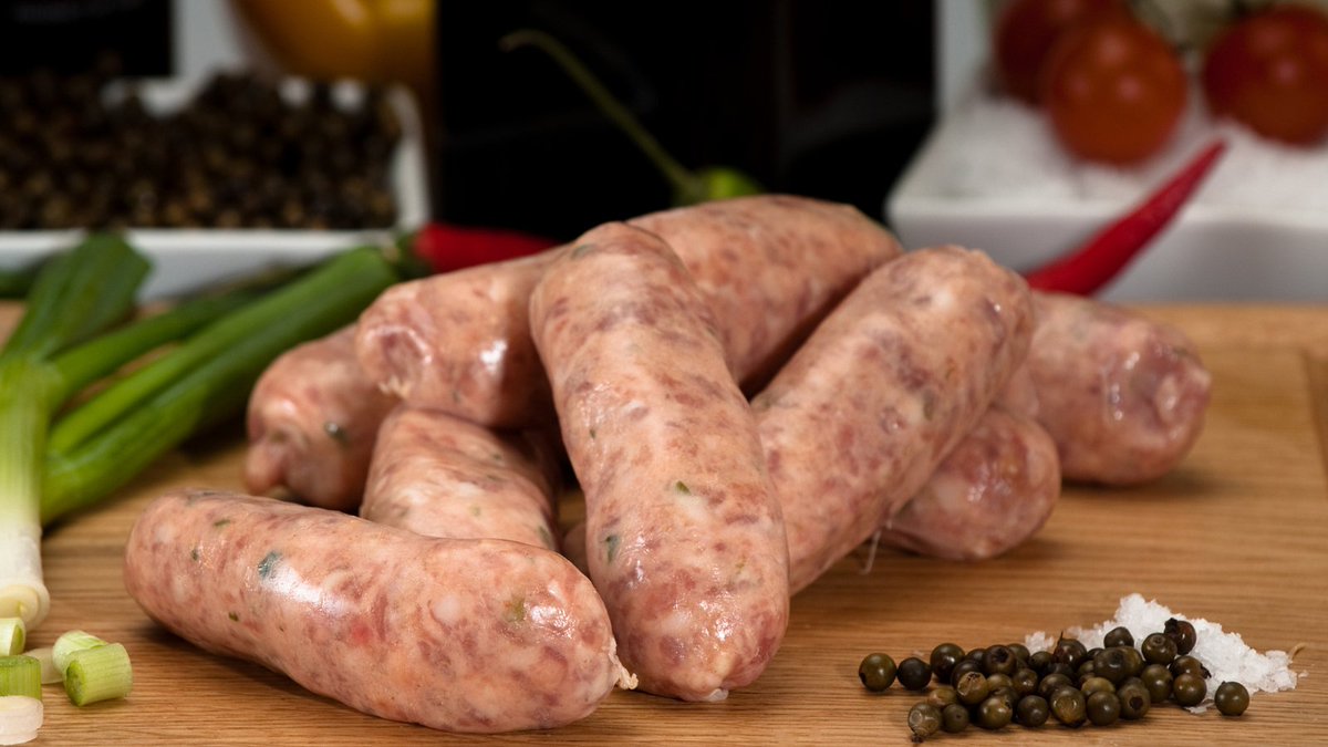 They are back and it's not an 80's boy band... Our much loved pork, ginger and spring onion sausages are available for delivery tomorrow (while stocks last!)