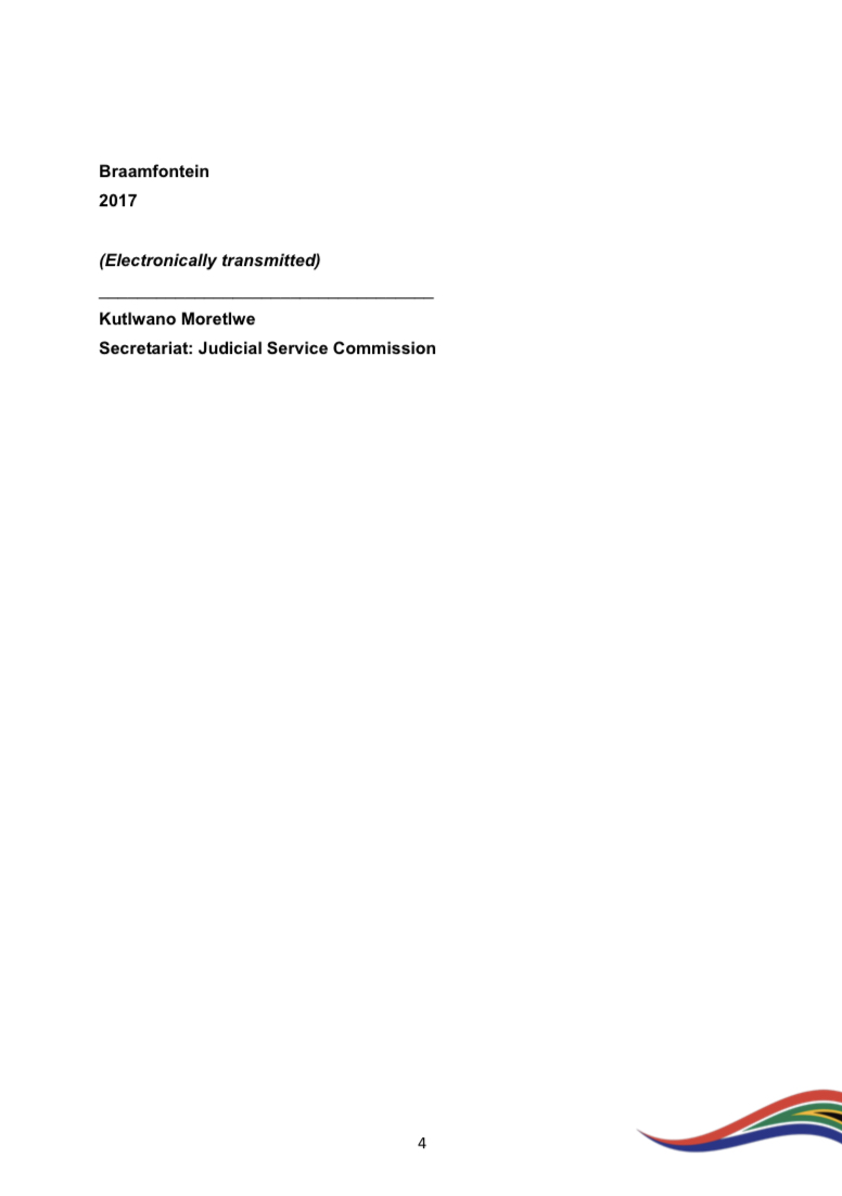 OCJ_RSA's tweet photo. Media Advisory: Judicial Service Commission (JSC) list of vacant Judicial positions. Interviews will take place from 2 - 6 October 2023.

Deadline for nominations: 19 June 2023
#JSCinterviews #JSC #Judiciary https://t.co/kkrpHCOhTd