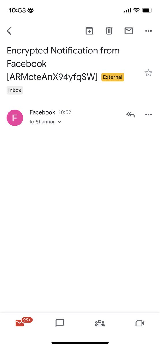 Can anyone help with a hacked Facebook account. It’s actually shocking how little (non existent) support <a href="/Meta/">Meta</a> has on this. Where I’m at now is I’ve been sent a code to log in,  but the email from #Facebook is encrypted, and code cannot be decrypted as missing PGP #facebookhacked