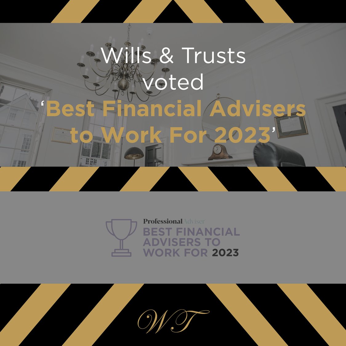 For the second year running, Wills &amp; Trusts Wealth Management have been voted ‘Best Financial Advisers to Work For’! We would like to thank and congratulate all those at Wills &amp; Trusts, and all those who achieved this fantastic award. Find out more here: bit.ly/3pEC8aI