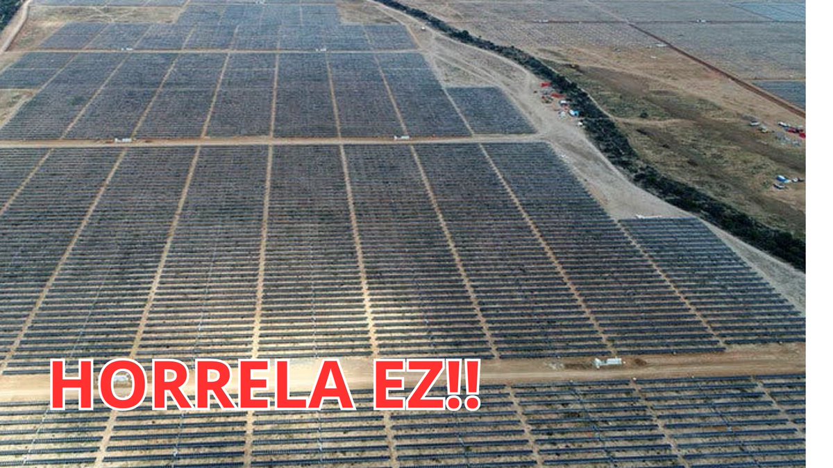 artiakolagunak's tweet photo. Gure #Lurra,#Basoak,#Bioaniztasuna, #Paisaia eta #Nekazaritza erasopean jarriko dituzten eskala handiko1⃣1⃣0⃣ #Makroproiektu suntsigarrien mehatxuaren aurrean
#LurrarenDefentsan #EHBizirik aldarrika dezagun #Gasteiz|en, bihar, maiatzak 20, 18:00etan.
Ez dezagun gure Lurra saldu‼️ https://t.co/odx37G33kH