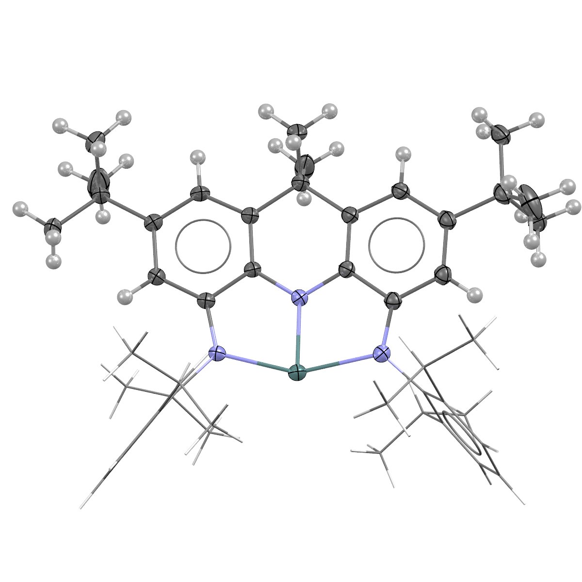 ccdc_cambridge's tweet image. The first example of a planar, T-shaped group 14 anion has been reported in @ChemicalScience. The triaminogermanate crystallizes with a [K(THF)3]+ counterion (not shown) but displays no formal Ge…K interaction. #FeaturedStructureFriday

CSD entry XIGNOU 
hubs.ly/Q01Qc1cZ0