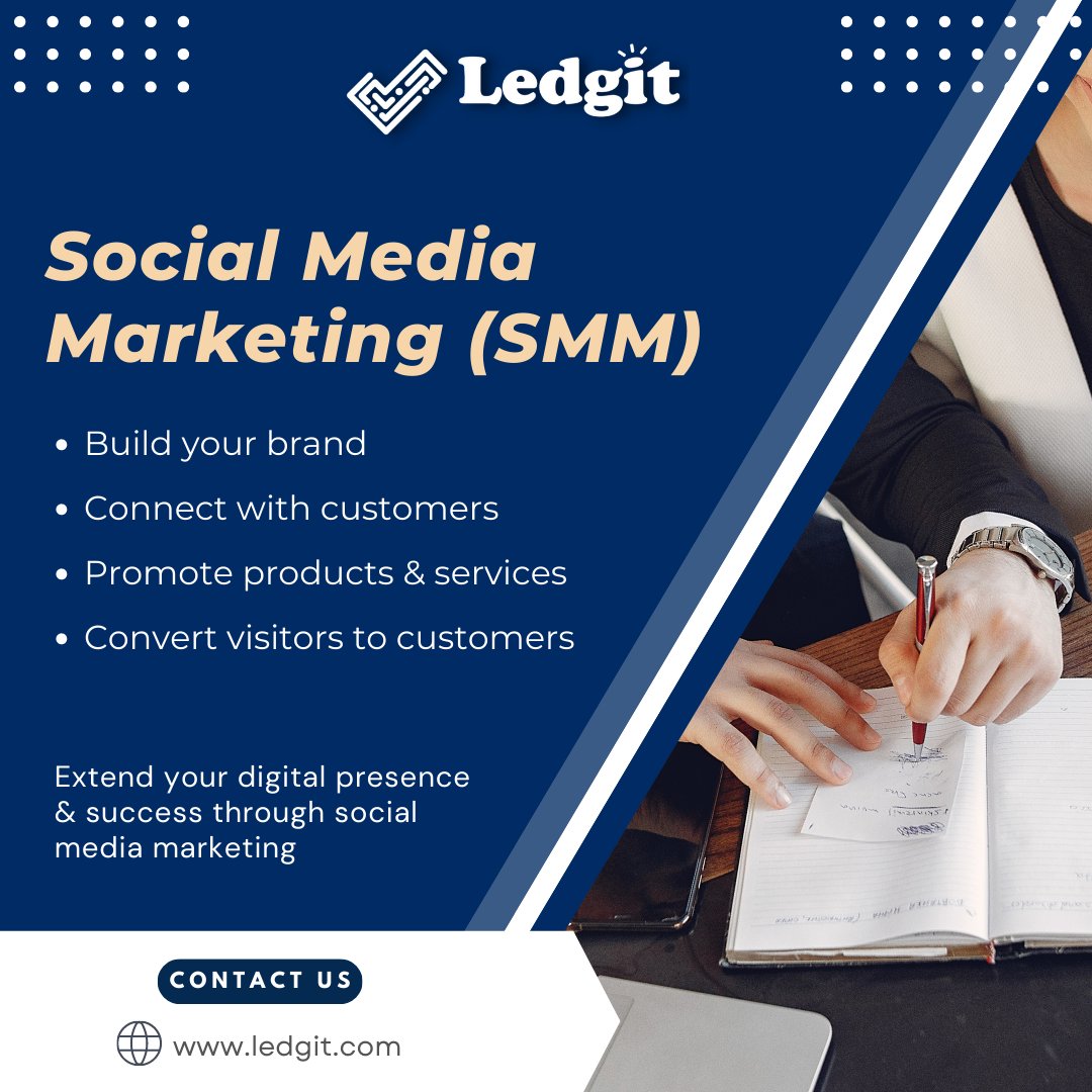 OfficialLedgit's tweet photo. Want to grow your business on social media or reach out to customers to connect with them? No matter what your needs or requirements are, Digital Tod will come up with the perfect social media marketing strategy to help you reach your goals.
Email : support@ledgit.com
#ledgit https://t.co/WfhuZ6HeEK