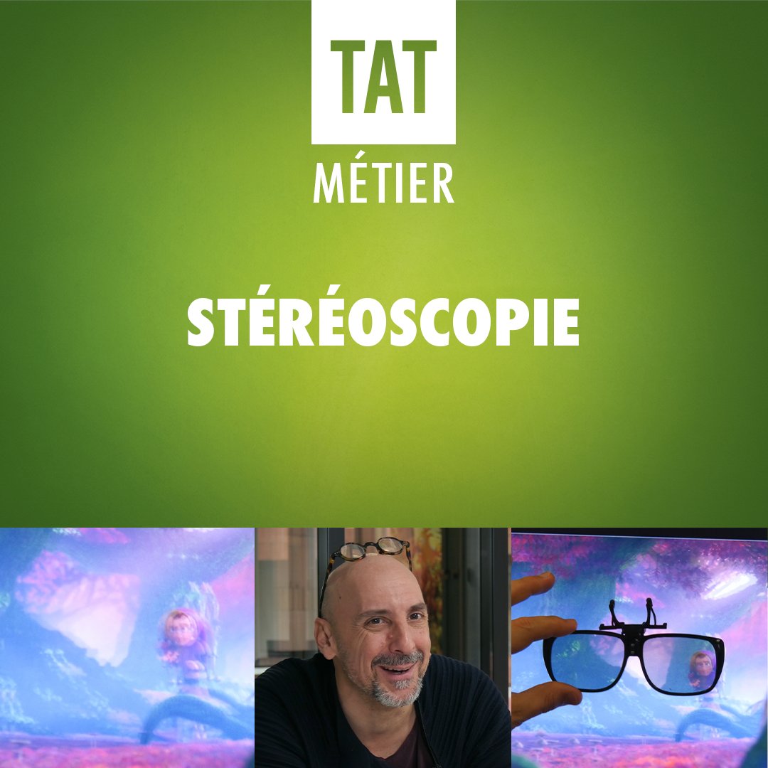 tatprodofficial's tweet photo. 𝗧𝗔𝗧 𝗠𝗲́𝘁𝗶𝗲𝗿𝘀 👍
· Stéréoscopie ·
Jérome Desplas est stéréographe au studio TAT 👀
Son métier consiste à travailler sur la 3D relief.
▶️ Pour découvrir la vidéo, rendez-vous sur https://t.co/vpQu9Qpu60 !
#tatproductions #stereoscopie #3D #studio3d https://t.co/HIJOKmFRCK