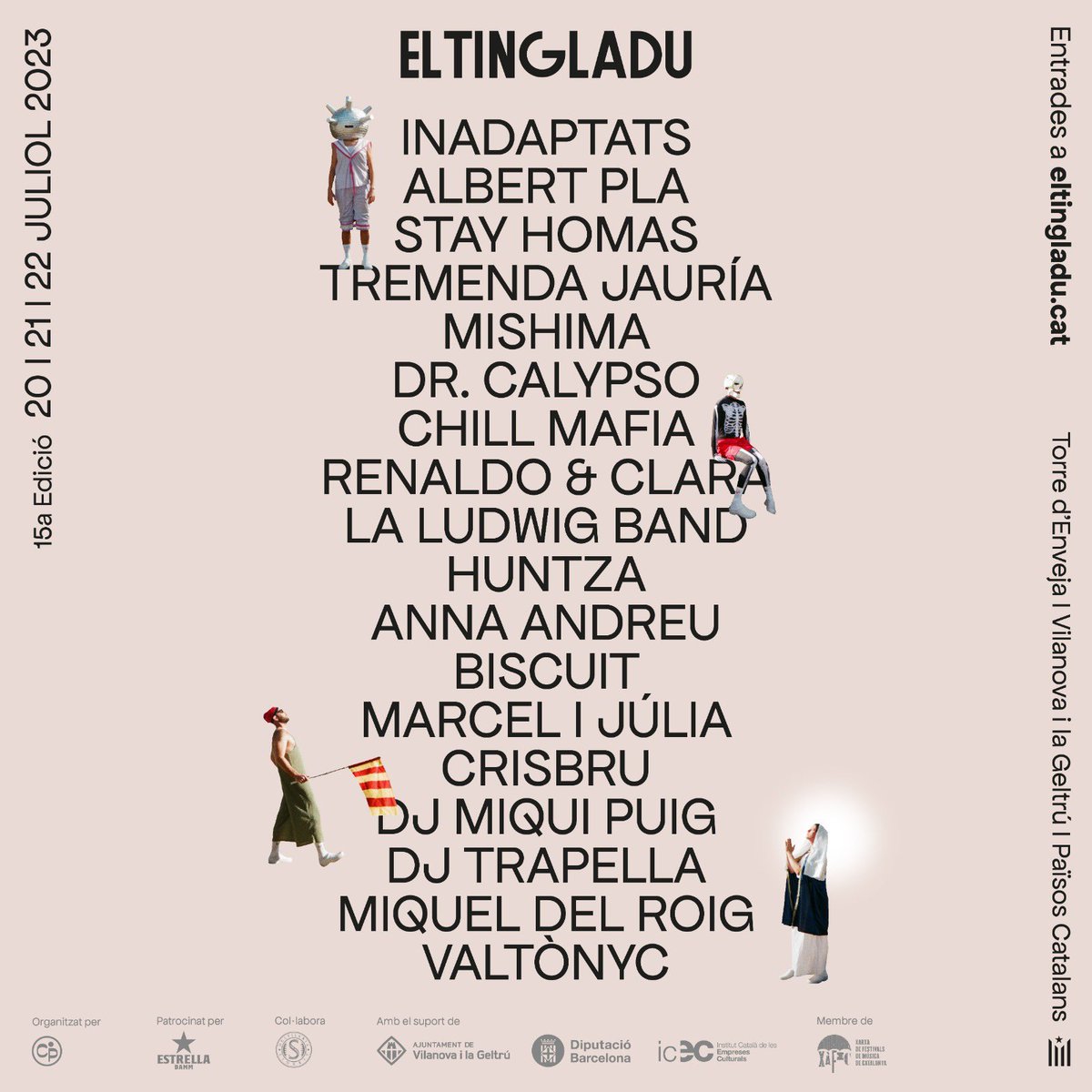eltingladu's tweet photo. ⏩️ Propera parada: 20, 21 i 22 de juliol a la Torre d’Enveja de Vilanova i la Geltrú!

🎟️ Abonaments i entrades de dia disponibles a https://t.co/waHn93ey6q https://t.co/NUAYrpUBX3