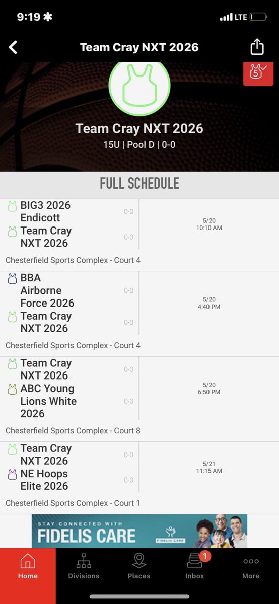 My schedule for this weekend in st Louis 
@TeamCrayHuskies