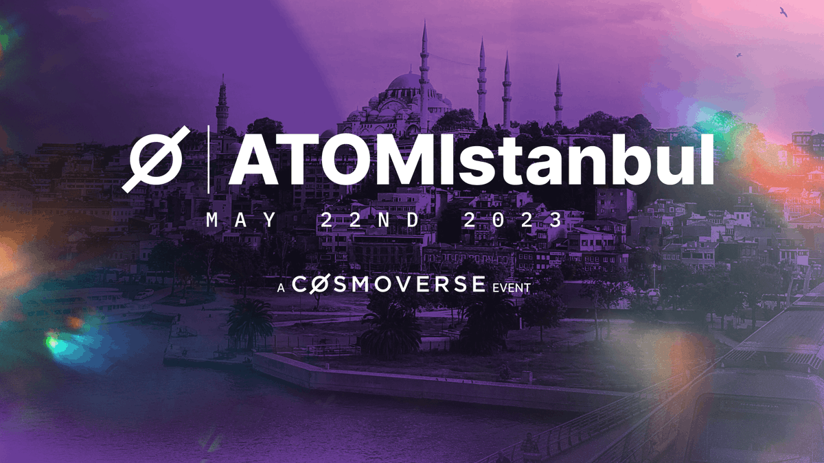 Cosmoverse_TR's tweet photo. ATOMİstanbul ⚛️🇹🇷
🗓 22.05.2023
🕖 19:00
📍Kolektif House Maslak
Özel konuklarımızla harika bir panel olacak:
- @efebulduk (Ekonomist)
- @dorukismen (dYdX ülke lideri)
- @Coinocracy (Altcointurk)
Etkinlikte başka projeler ve fenomenler ile de karşılaşabilirsiniz 👀 https://t.co/Ry07Z33deK