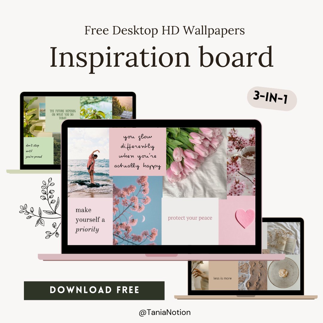 TaniaNotion's tweet photo. 💫 ANNOUNCEMENT 💫

Are you feeling uninspired or like you're lacking aesthetics in your everyday life? 

3 colorful inspiration boards
🔸to make you feel instantly encouraged
🔸and create an aesthetic vibe

Download here 👇
https://t.co/A0kHXEXSFS https://t.co/VuumQVsFHW