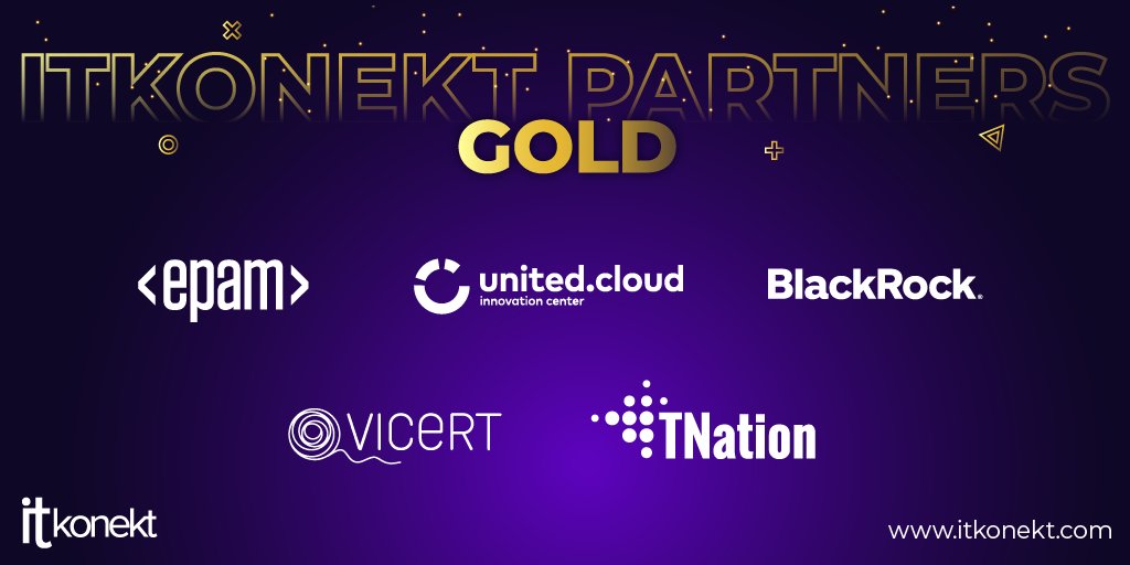 Hvala puno našim GOLD partnerima na ovogodišnjem ITkonektu! 🙂

<a href="/EPAMSystems/">EPAM Systems</a> <a href="/BlackRock/">BlackRock</a> @ United Cloud <a href="/Vicert_Inc/">Vicert</a> <a href="/TNation_Serbia/">TNation</a>

ITkonekt 2023 - 20. i 21. maj na Beogradskom sajmu 🙂
itkonekt.com/it-conference-…
