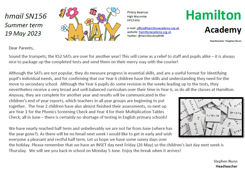 Hamilton Academy tweet media