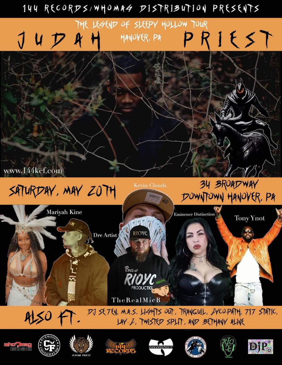 TWistFLAVA_YO's tweet photo. @TWistFLAVA_YO onstage this Saturday May 20th!!!! Legend of Sleepy Hollow Tour Begins!!!! #144000chosenfew #rioyc https://t.co/zScSZHKg2j