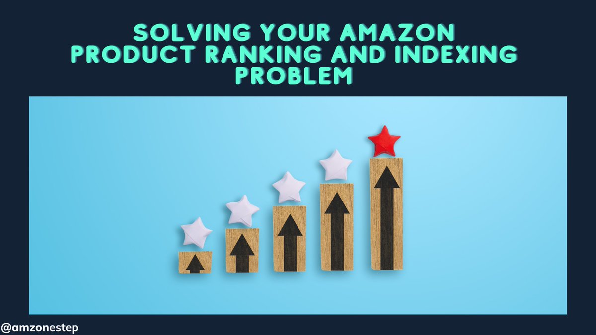 AZonestep's tweet photo. Solving Your Amazon Product Ranking and Indexing Problem: Get on the First Page https://t.co/jynpI8QVtJ https://t.co/CXZ3jo3JDB