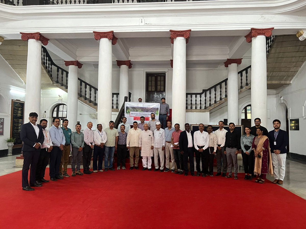 GrantThorntonIN's tweet photo. #GTBharat in association with @MVSTForg organised the inaugural Board Meeting of the Indo Grapes Development Council, under @SmartSociety21 project. 
Read more: https://t.co/MJj8h0wuJx https://t.co/a1y6wzFA0h