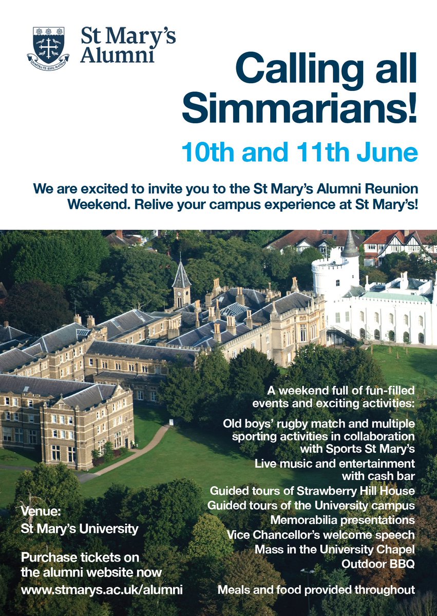 St Mary's University tweet media