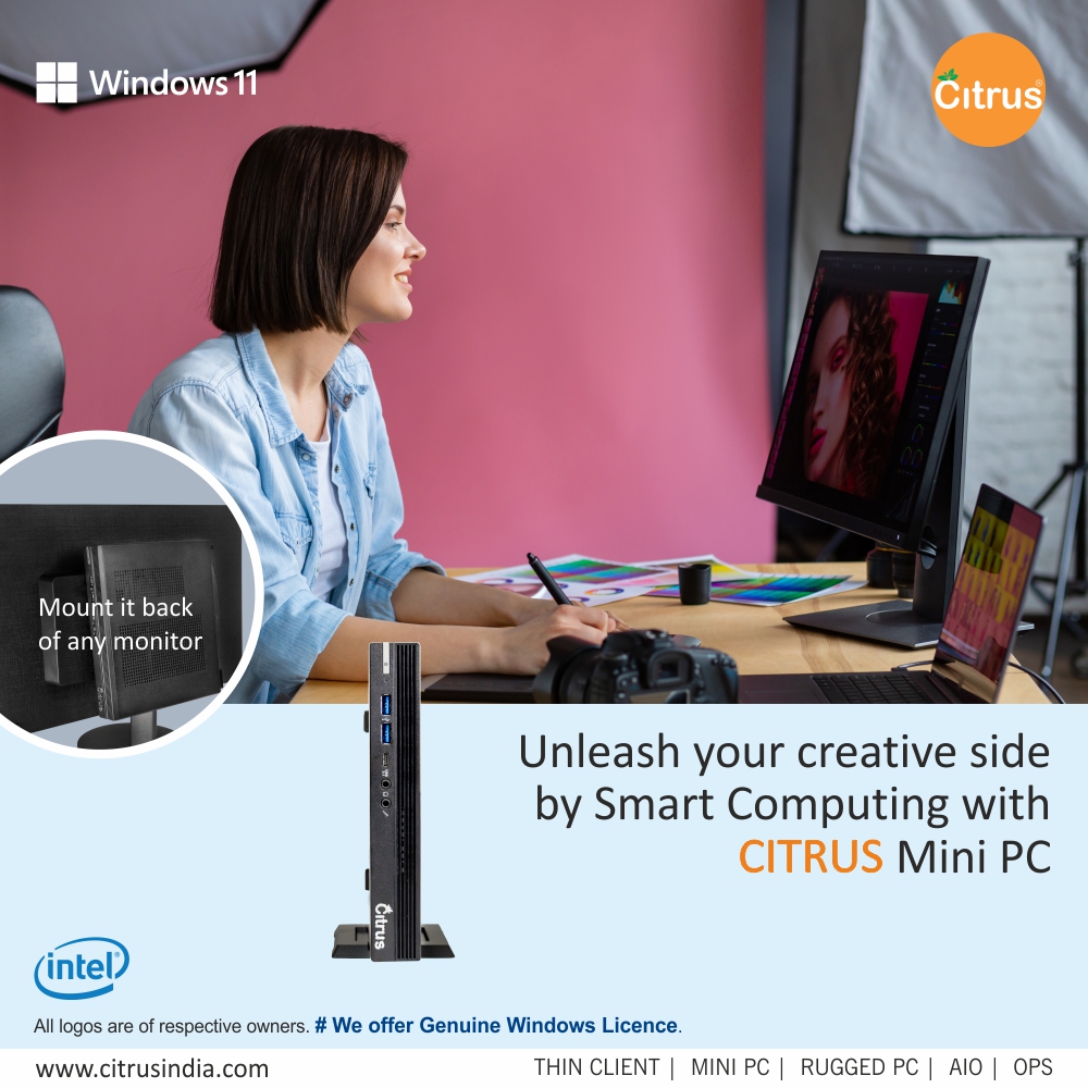 Citrus UVA Plus Mini PC -
For more information visit our website now. Link in bio.
 #citrusuvaminipc #videowall #multipurpose #Innovation #citrusindia #Microsoft #technology #officespace #valueformoney #highperformance #GenuineMicrosoft #OEM  #microprocessor #IntelIndia